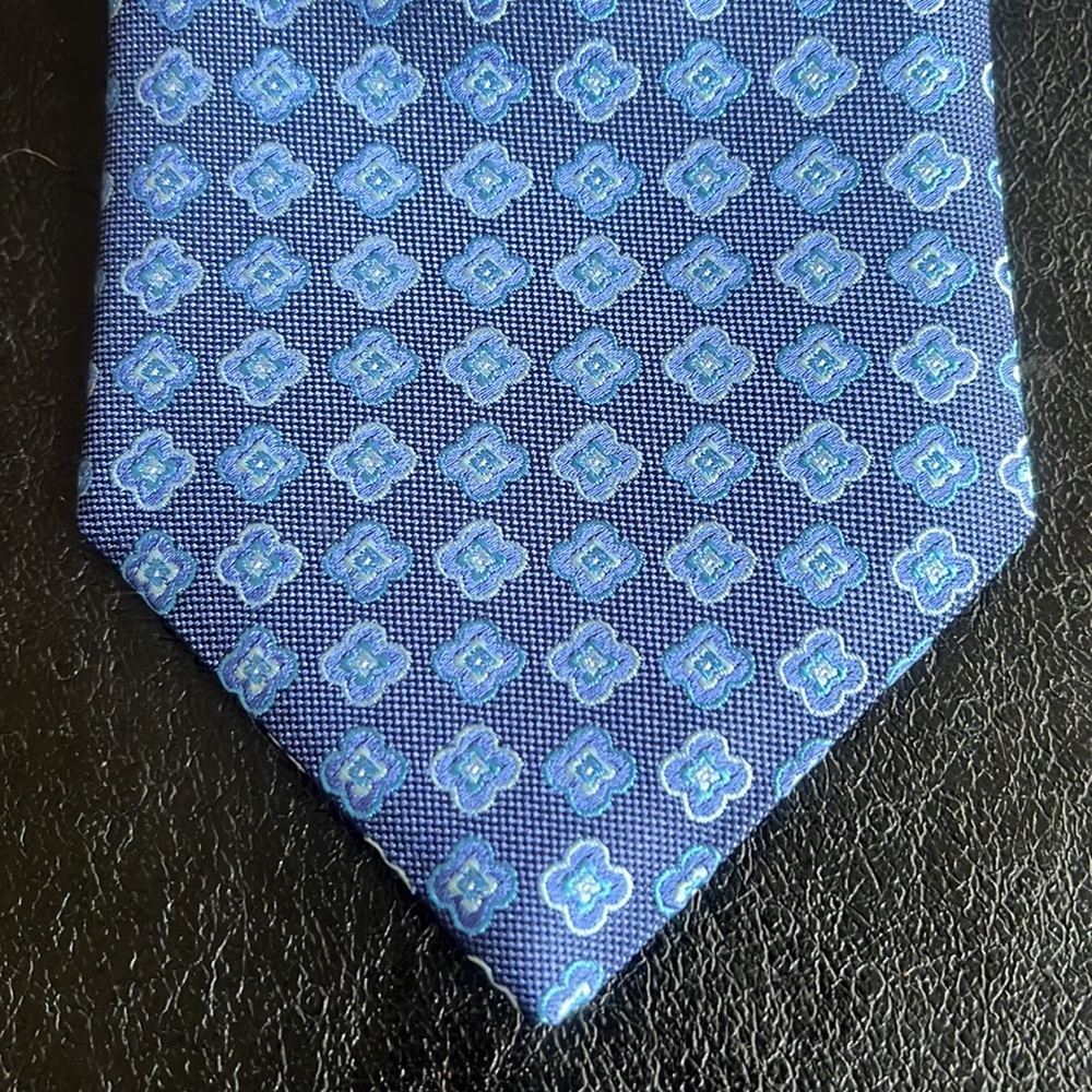 Michael Kors Blue Silk Tie